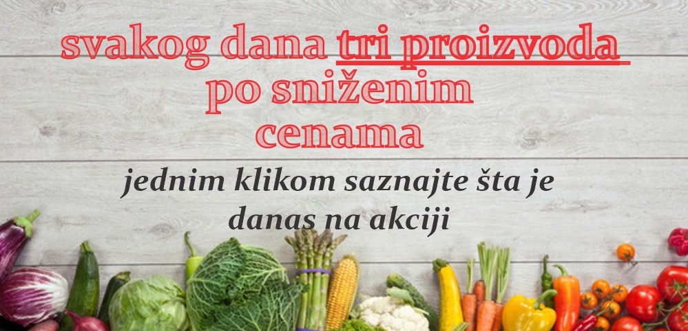 Akcije u Salašu za dostavu hrane, Novi Beograd i Zemun. Ketering za svaku priliku.